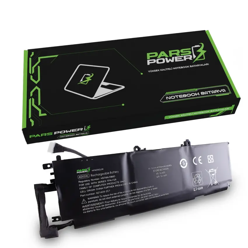Hp Envy 13-ad101nt 2PR55EA Batarya - Pil (Pars Power)