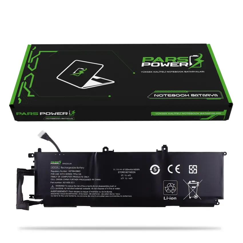 Hp Envy 13-ad101nt 2PR55EA Batarya - Pil (Pars Power)