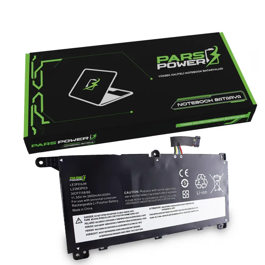 Lenovo ThinkBook L22M3PE0 Batarya - Pil (Pars Power)