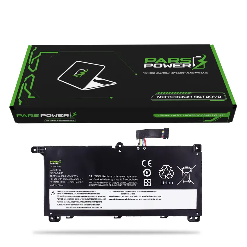 Lenovo ThinkBook L22M3PE0 Batarya - Pil (Pars Power)