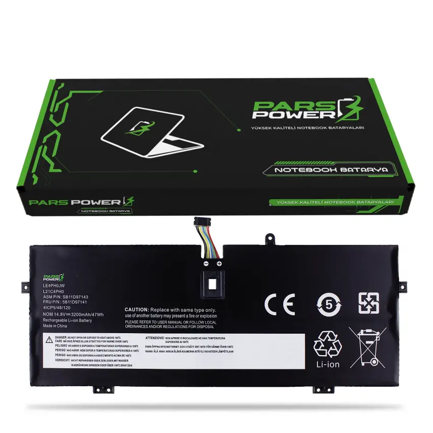 Lenovo Yoga Pro 9 83BU0060TR Batarya - Pil (Pars Power)