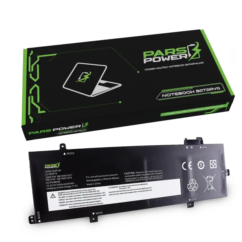 Lenovo ThinkPad P16S G1 21BT006FTX Batarya - Pil (Pars Power)