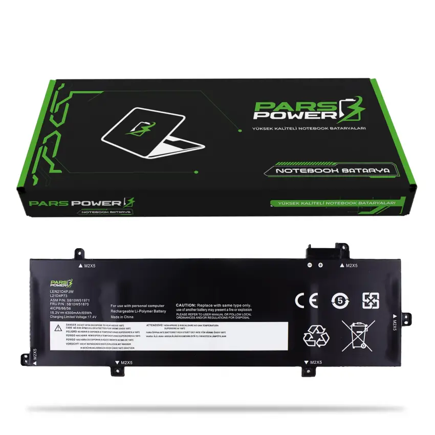 Lenovo ThinkPad P16S G1 21BT006FTX Batarya - Pil (Pars Power)