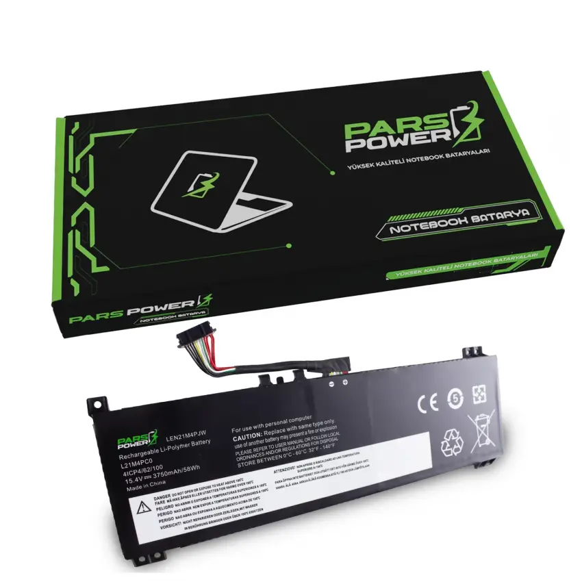 Lenovo IdeaPad Gaming 3 82S900EQTX Batarya - Pil (Pars Power)