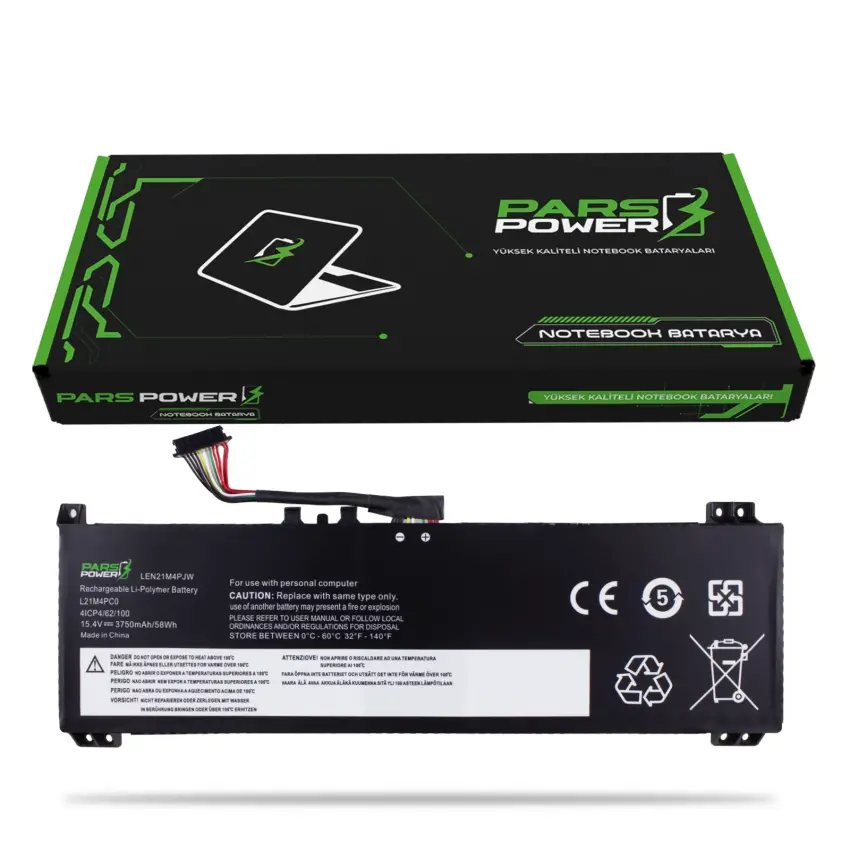 Lenovo IdeaPad Gaming 3 82S900EQTX Batarya - Pil (Pars Power)