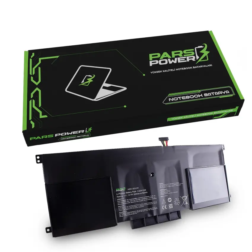 Asus ZenBook UX301 Batarya - Pil (Pars Power)