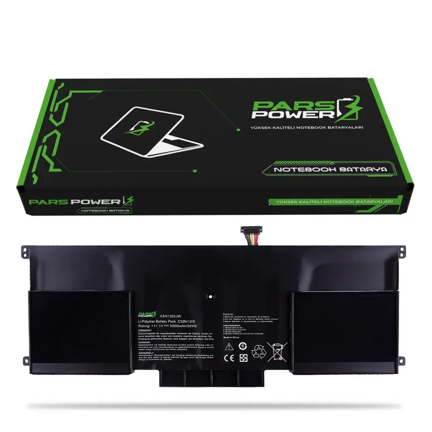 Asus ZenBook UX301 Batarya - Pil (Pars Power)