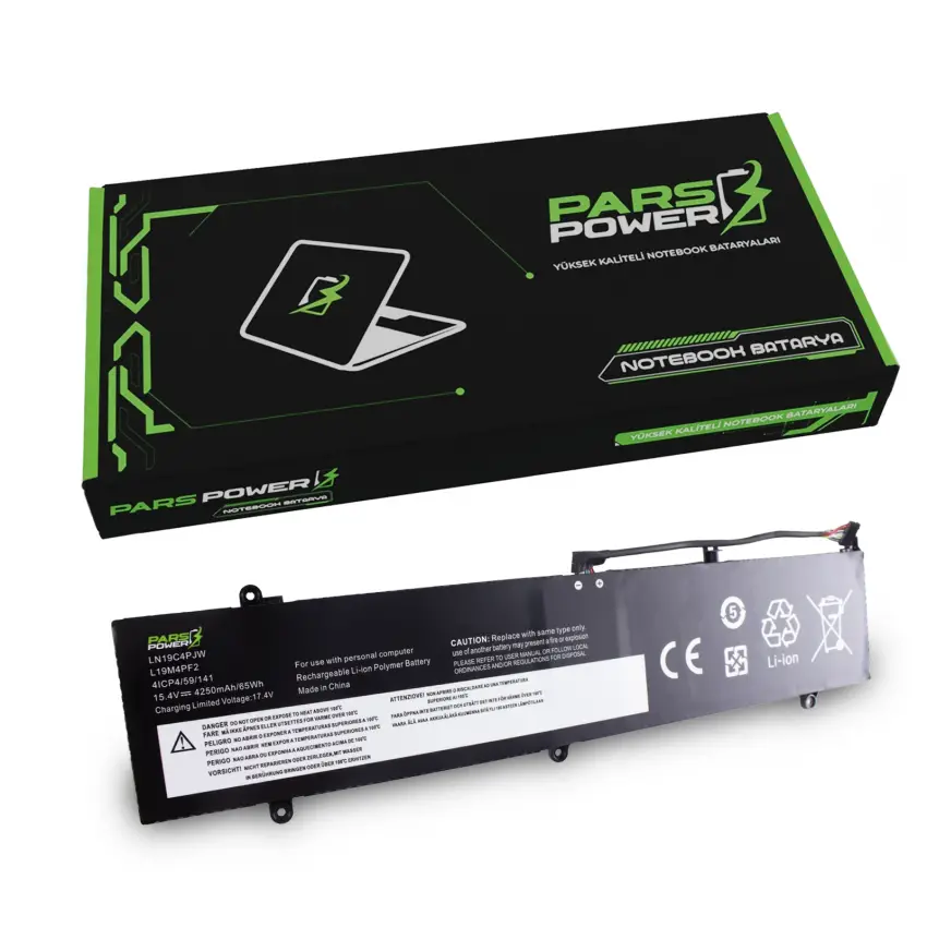 Lenovo Yoga Creator 7 82DS000WTX Batarya - Pil (Pars Power)