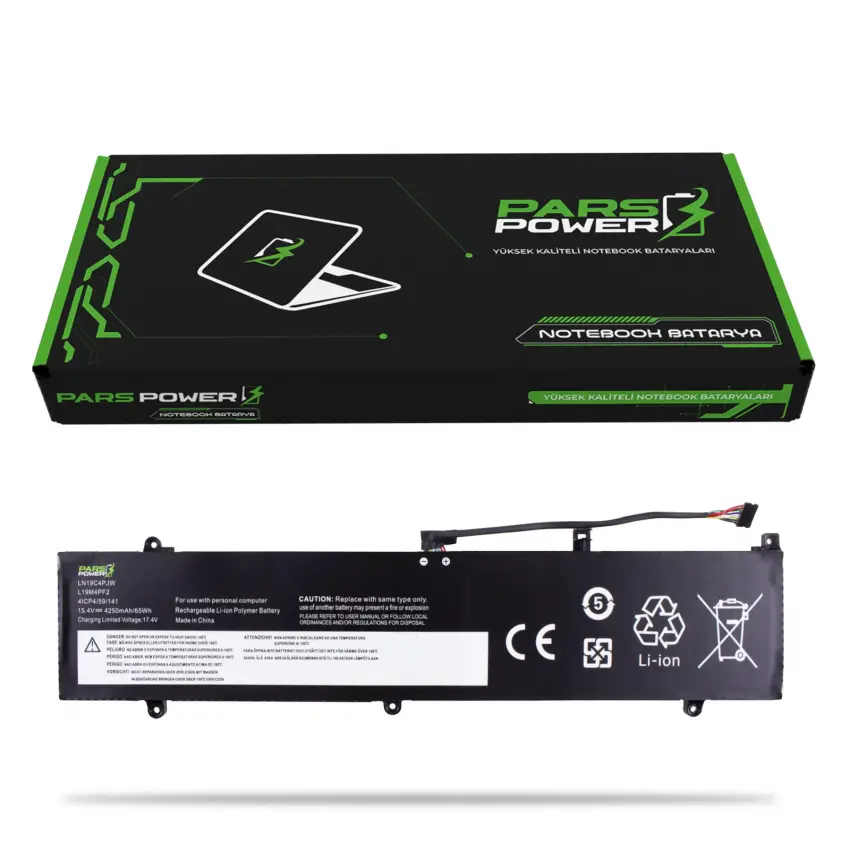 Lenovo Yoga Creator 7 82DS000WTX Batarya - Pil (Pars Power)