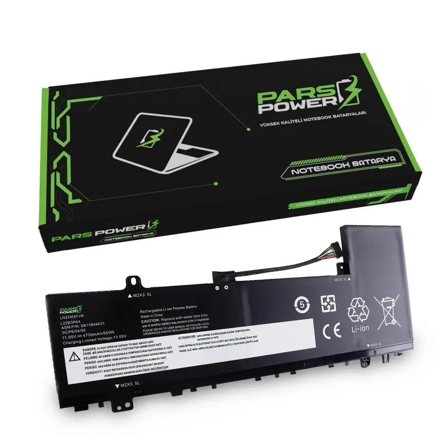 Lenovo IdeaPad Slim 5 82XE009TTX Batarya - Pil (Pars Power)