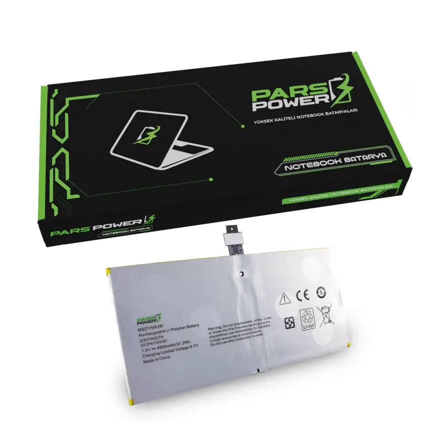 Microsoft Surface Pro 4 Batarya - Pil (Pars Power)