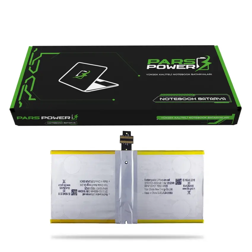 Microsoft Surface Pro 4 Batarya - Pil (Pars Power)