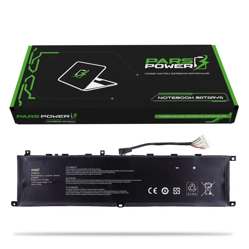 MSI Vector GP77 13VG-023TR Batarya - Pil (Pars Power)