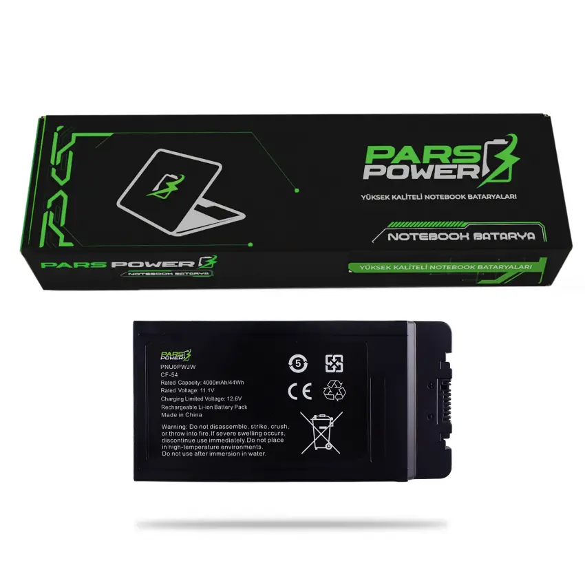 Panasonic Toughbook CF-54 Mk2 Batarya - Pil (Pars Power)