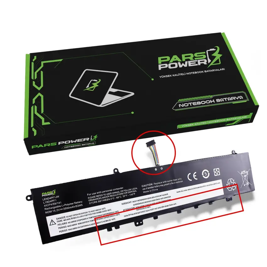 Lenovo L18D4PF1JW Batarya - Pil (Pars Power)