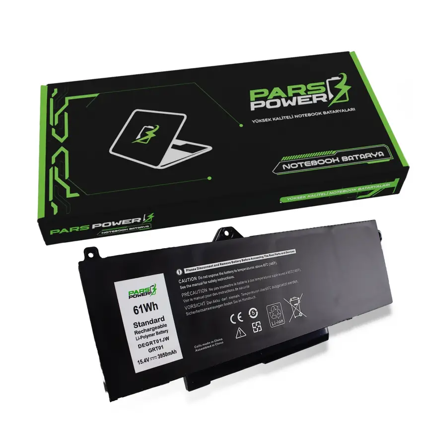 Dell Latitude 5000 H-Class Batarya - Pil (Pars Power)