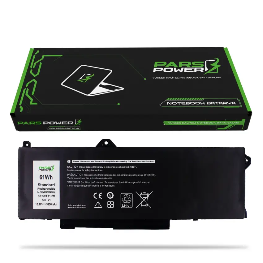 Dell Latitude 5000 H-Class Batarya - Pil (Pars Power)