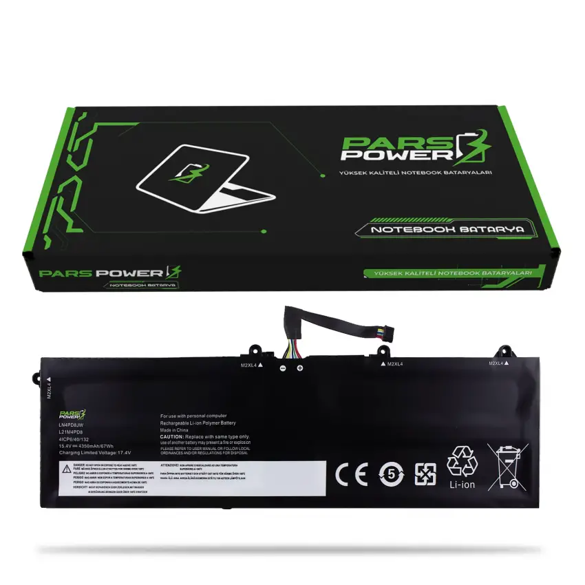 Lenovo ThinkBook 16 G4 IAP 21CY004RTX Batarya - Pil (Pars Power)