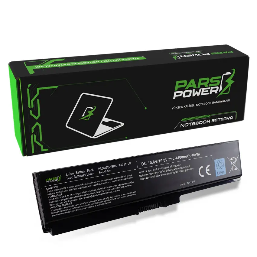 Toshiba Portege M800-114 (PPM81E-04D00PRU) Batarya - Pil (Pars Power)
