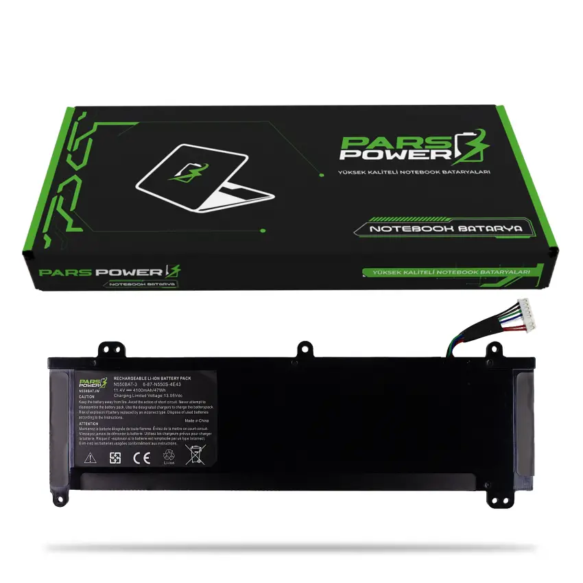 MONSTER Abra A5 V6.1 Uyumlu Batarya - Pil (Pars Power)