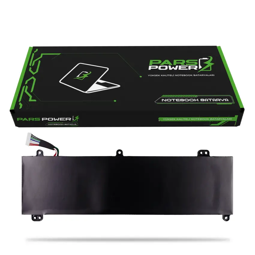 Clevo M15 V2 N550RC F57-D1 Uyumlu Batarya - Pil (Pars Power)