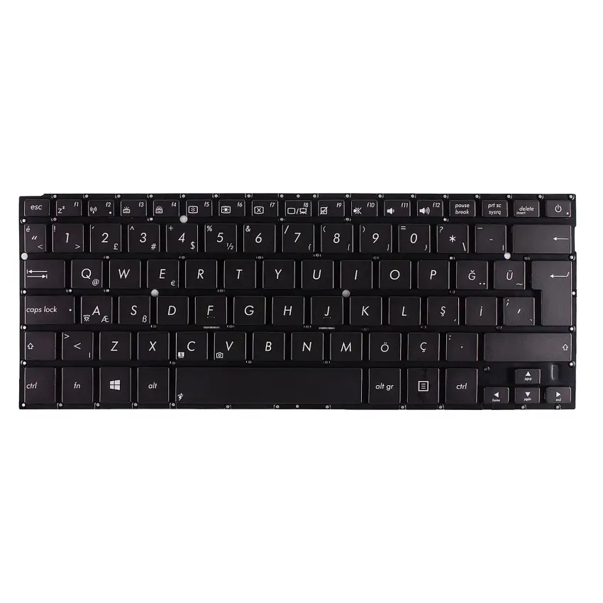 Asus Zenbook UX32VD-R3001V, UX32VD-R3003V Notebook Klavye (Siyah TR)