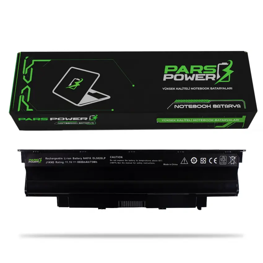 Dell Inspiron N5110-B45B67, N5110-B63F45 Notebook Batarya - Pil (Pars Power)