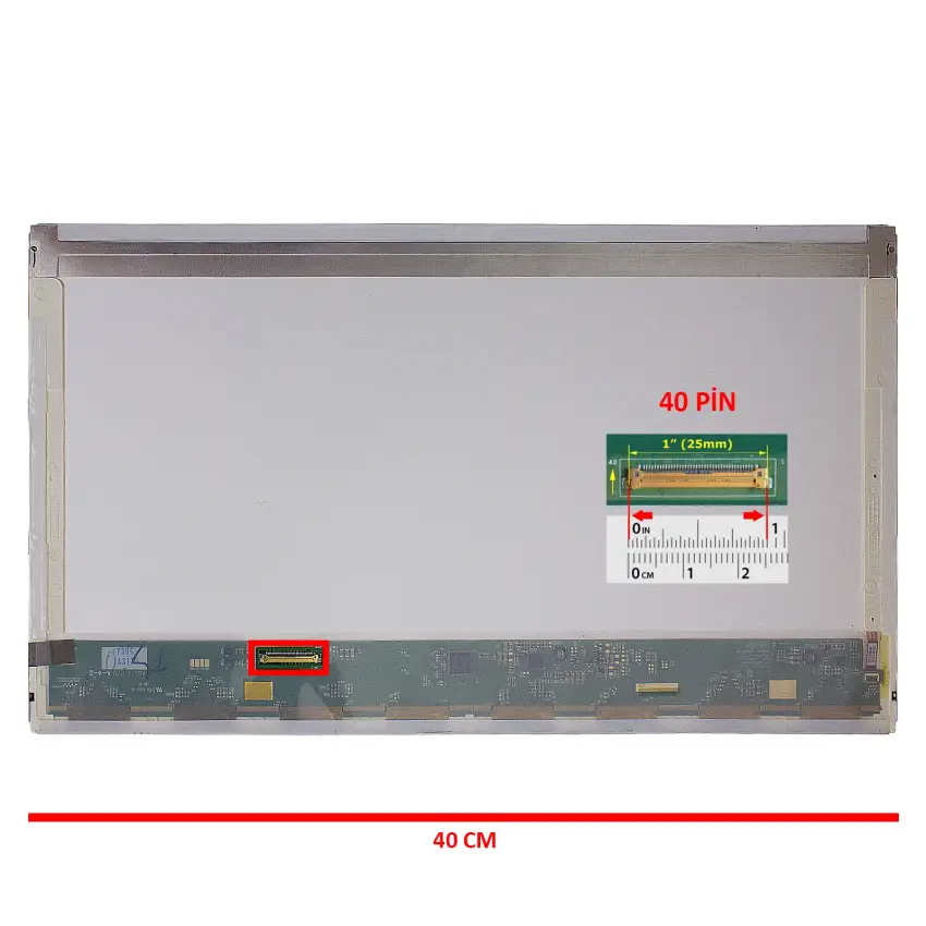 B173RW01 V.5 HW1A Lcd Led Ekran - Panel