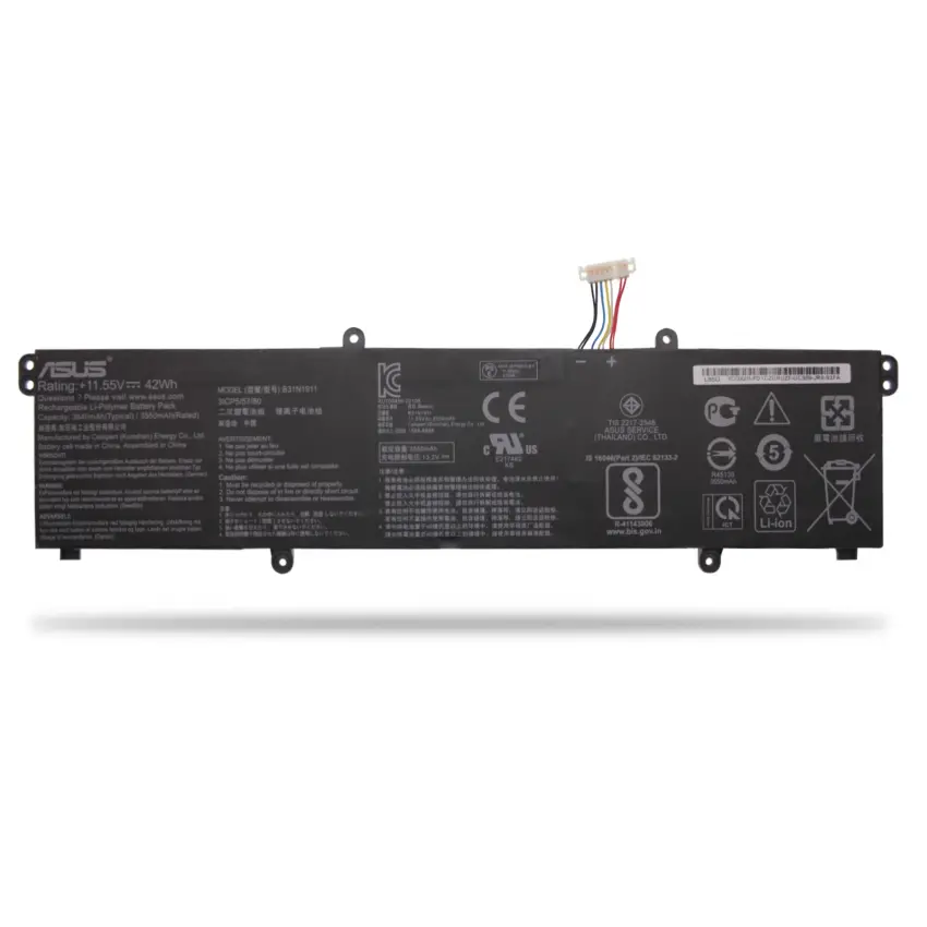 Asus C31N1911, B31N1911 Serisi Batarya - Pil