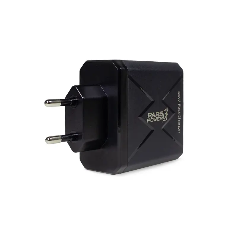 Pars Power 55W USB - TypeC Hızlı Pd - Gan Adaptör Şarj Aleti-Cihazı