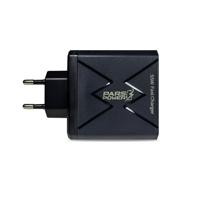 Pars Power 55W USB - TypeC Hızlı Pd - Gan Adaptör Şarj Aleti-Cihazı