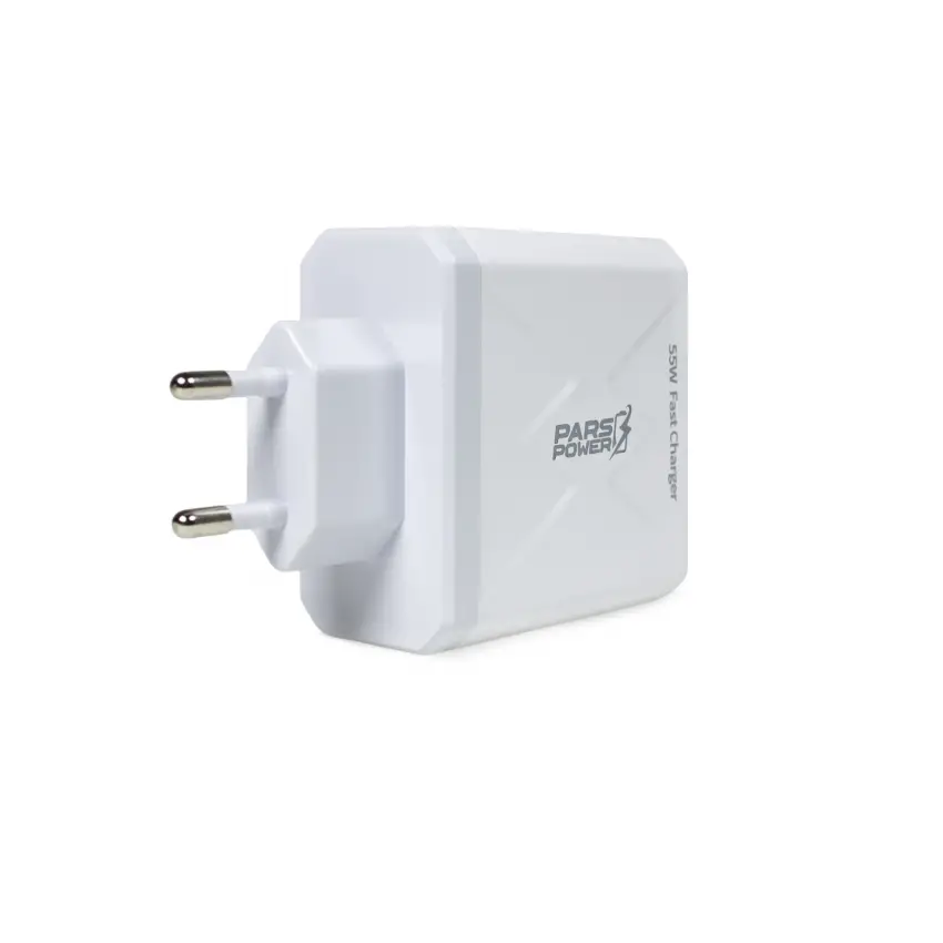 Pars Power 55W USB - TypeC Hızlı Pd - Gan Adaptör Şarj Aleti-Cihazı
