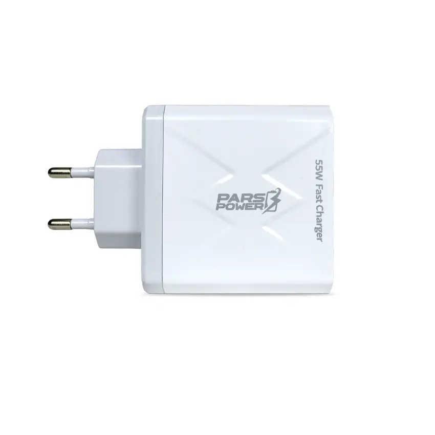 Pars Power 55W USB - TypeC Hızlı Pd - Gan Adaptör Şarj Aleti-Cihazı