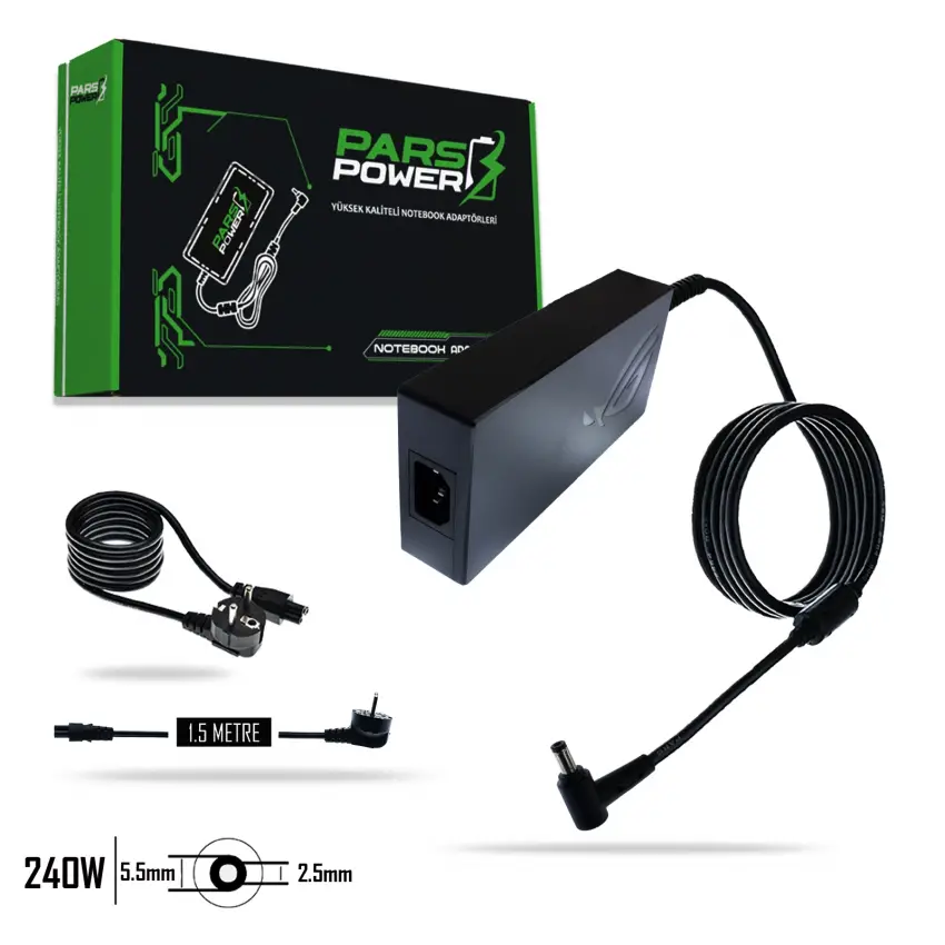 ParsPower PRS-110 230w 19V 12.3A (5.5*2.5mm) Adaptör Şarj Aleti-Cihazı (Pars Power)