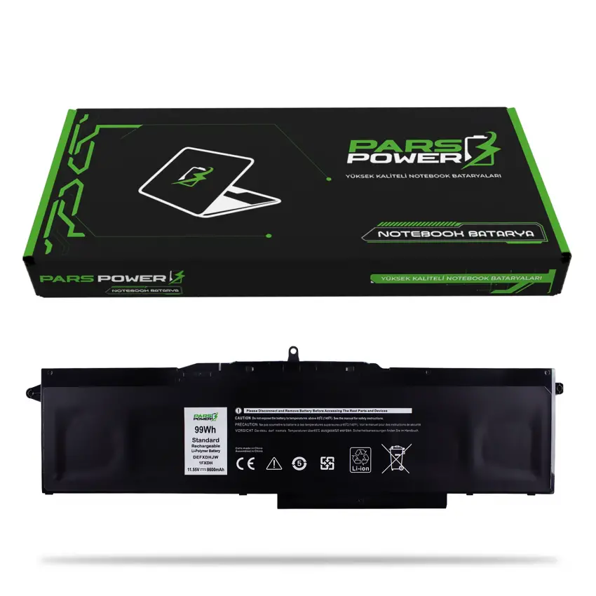 Dell Inspiron 7590 2-in-1 Batarya - Pil (Pars Power)