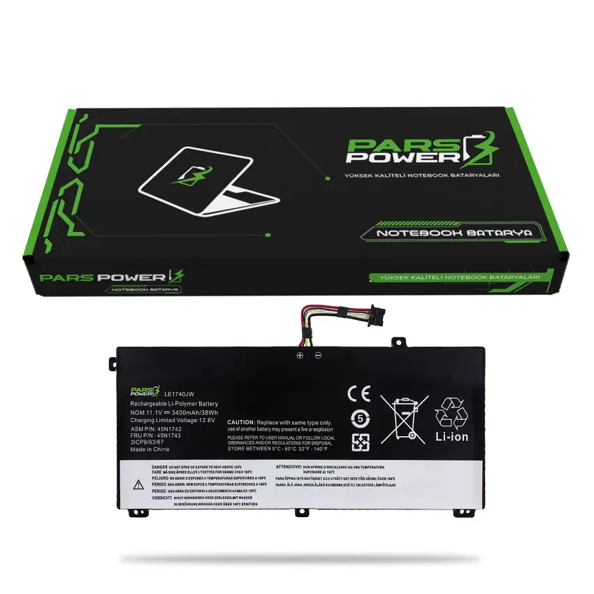 Lenovo SB10K12721 Batarya - Pil (Pars Power)