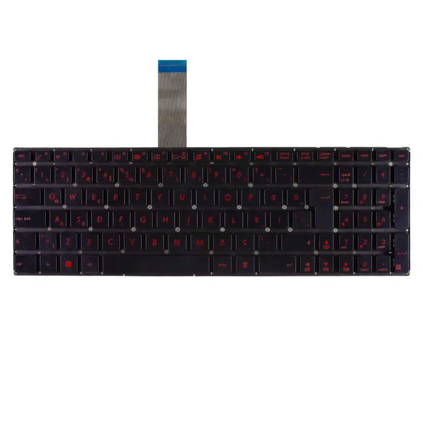 Asus A550, F550, F552, K550 Notebook Klavye (Siyah TR)