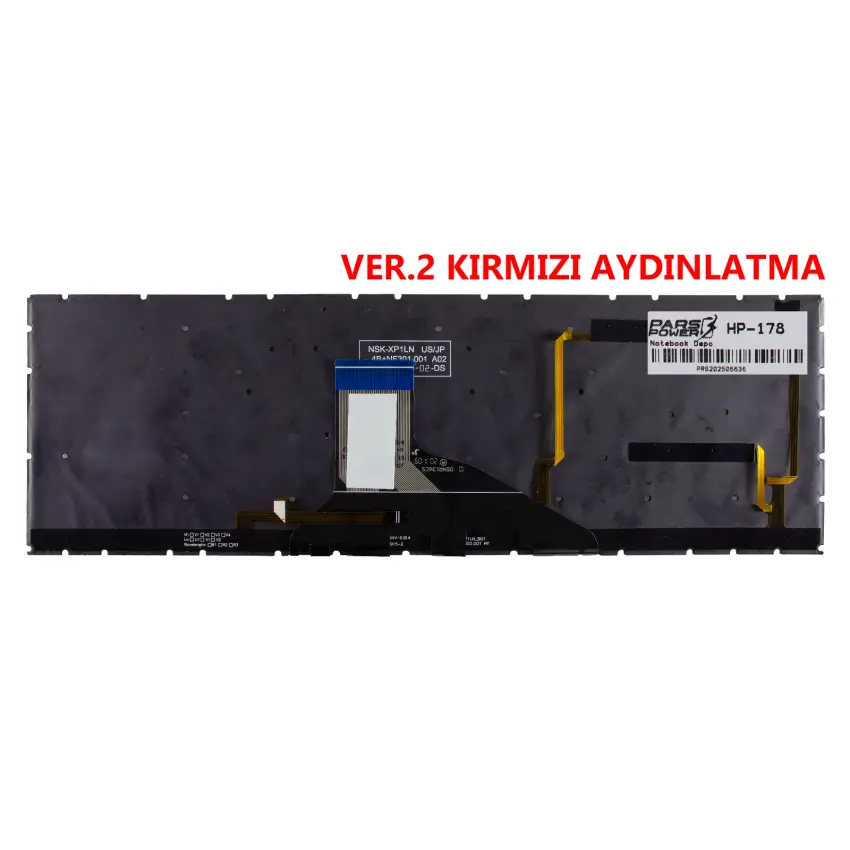 Hp Omen 15-dc1005nt, 15-dc1006nt Klavye Işıklı (Siyah TR)