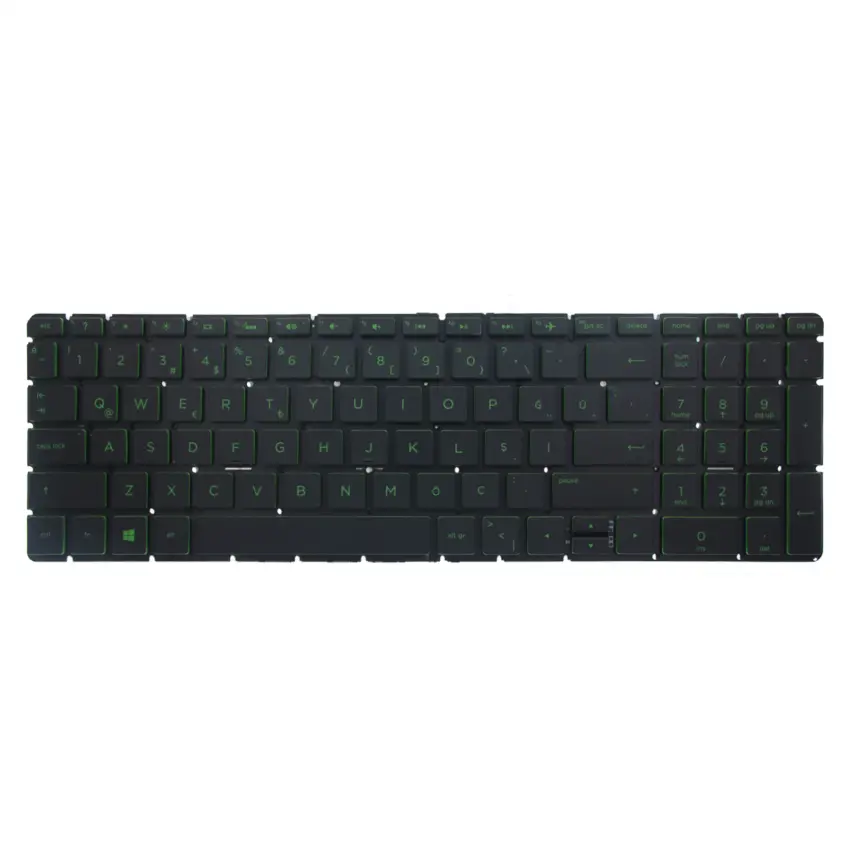 Hp 15s-fq5016nt Notebook Klavye Işıklı (Siyah TR)