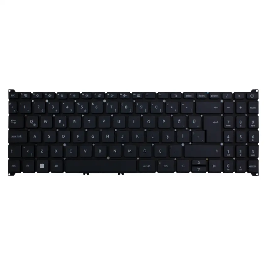 Acer Aspire 15 A15-41M N24H4 Klavye (Siyah TR)