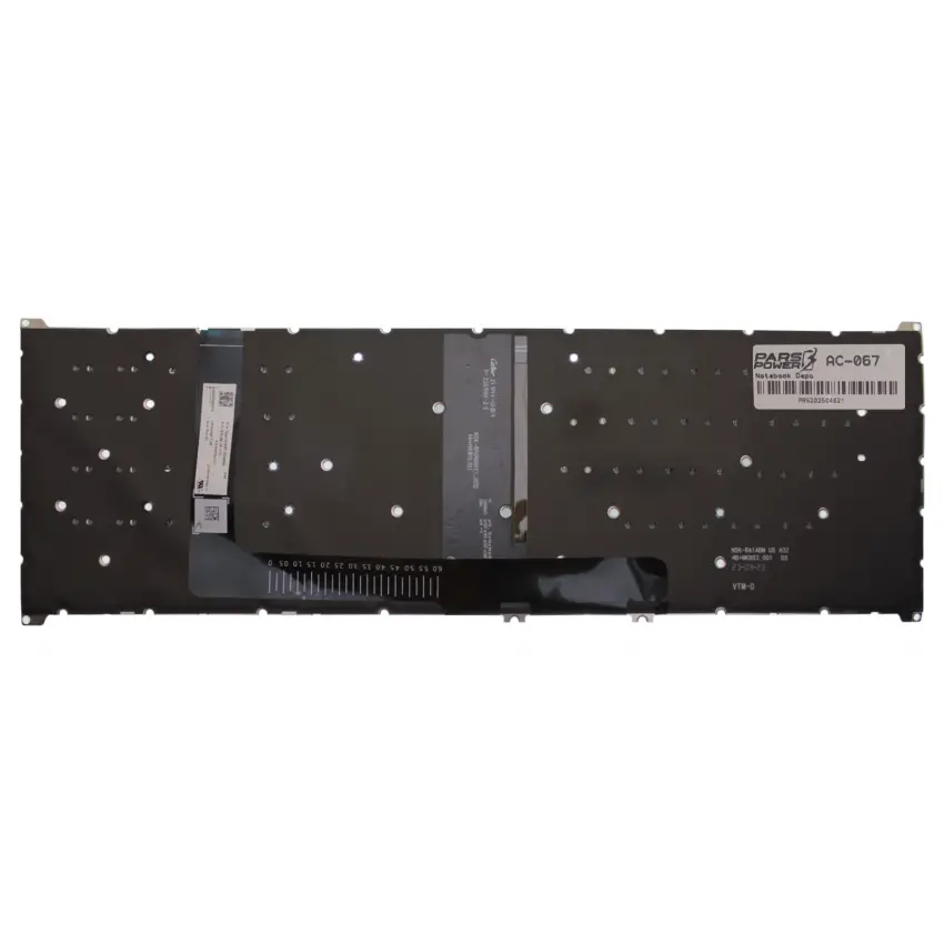 Acer Aspire 15 A15-51P N23C3 Klavye Işıklı (Siyah TR)