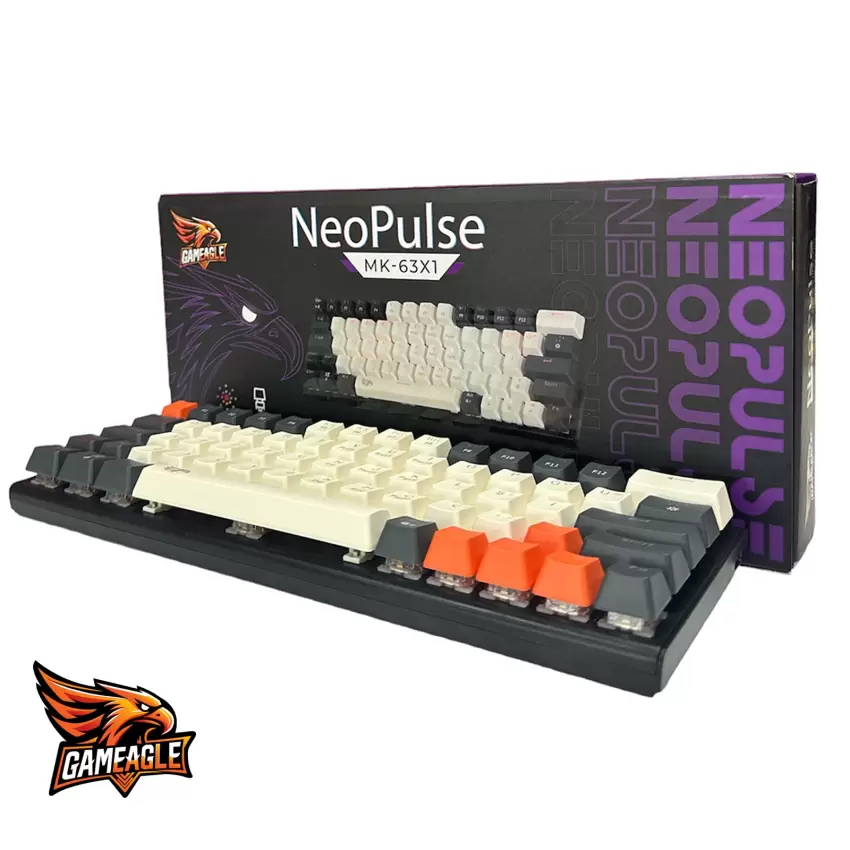 Gameagle Neopulse MK-63X1BAB Mekanik Işıklı Blue Switch Gamer Oyuncu Klavye