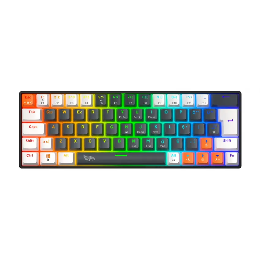 Gameagle Neopulse MK-64X2BAR Mekanik Işıklı Gamer Klavye