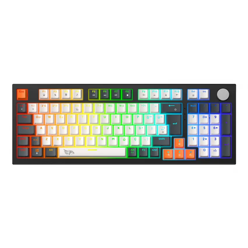 Gameagle Strike Plus MK-96X2ABR Mekanik Kablolu Işıklı Klavye