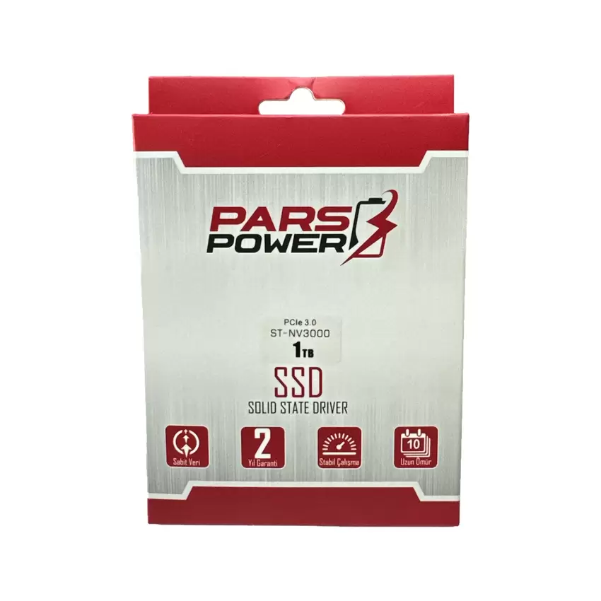 Pars Power ST-NV3000 1024Gb - 1TB 3200Mbs-1900Mbs Pcıe 3.0 2280 M.2 Nvme SSD Disk