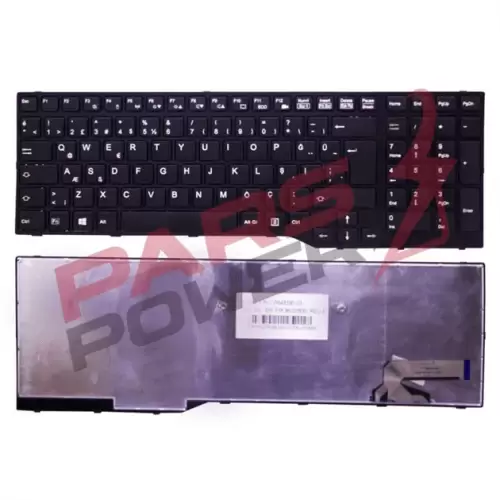 Fujitsu 34055376 Notebook Klavye (Siyah TR)