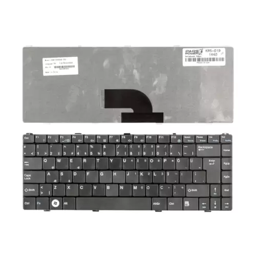 Grundig GNB 1445 A2 P6 Notebook Klavye (Siyah TR)