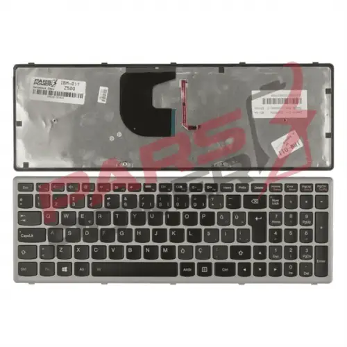 Lenovo P500, Z500, Z500A, Z500G, Z500T Notebook Klavye Işıklı (Siyah TR)