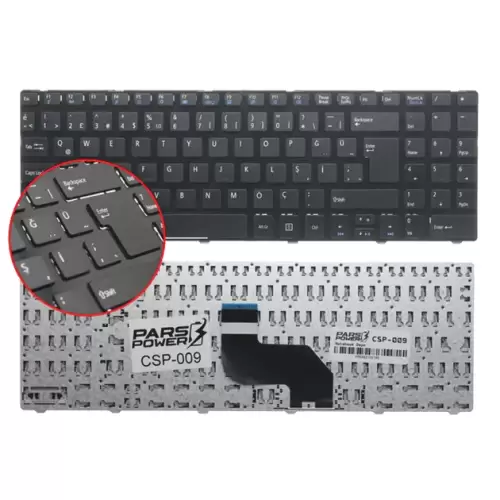 Casper WNKB.PG-H36X, WNKB.PG-A15X-ST Notebook Klavye (Siyah TR)