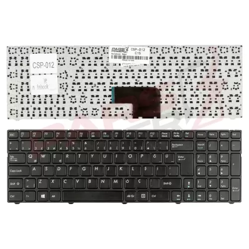 Casper WNKB.PG-C15B, WNKB.PG-C17 Notebook Klavye (Siyah TR)